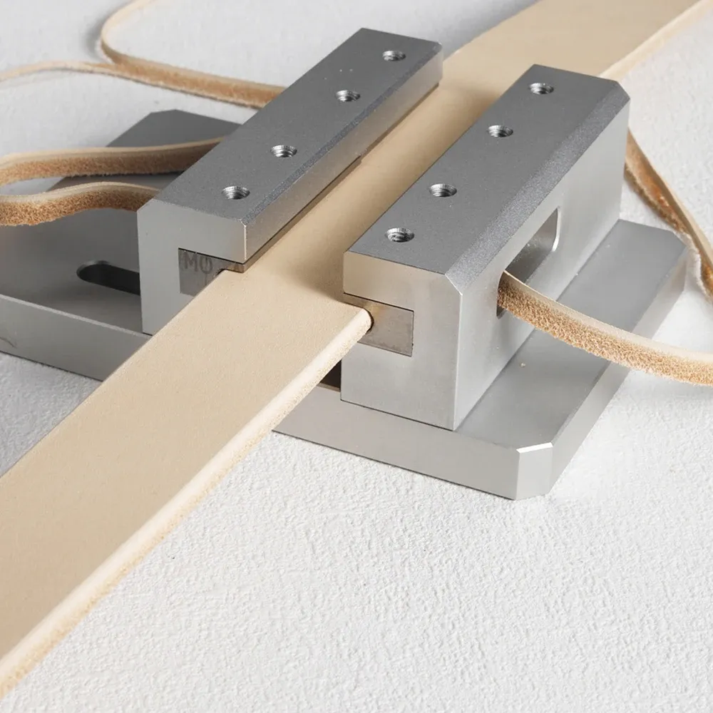 1 coupe-bordure ceinture métal pour maroquinerie