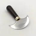 1 couteau demi-rond pour découpe et finition du cuir – 1