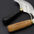 1 couteau demi-rond pour découpe et finition du cuir – 3