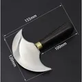 1 couteau demi-rond pour découpe et finition du cuir – 6