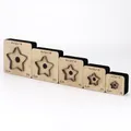 1 matrice découpe étoile pour cuir 15 à 55 mm – 2