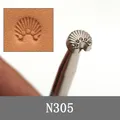 1 outil timbres cuir peau de poisson pour artisanat – Couleur 1Pcs N305