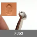 1 outil timbres cuir peau de poisson pour artisanat – Couleur 1Pcs N363