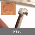1 outil timbres cuir peau de poisson pour artisanat – Couleur 1Pcs N720