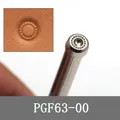 1 outil timbres cuir peau de poisson pour artisanat – Couleur 1Pcs PGF63-00