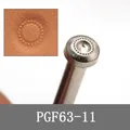1 outil timbres cuir peau de poisson pour artisanat – Couleur 1Pcs PGF63-11