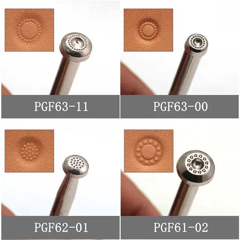 1 outil timbres cuir peau de poisson pour artisanat