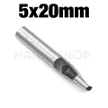 1 perforateur cuir ovale 4 à 5 mm pour ceintures – Couleur 5x20mm