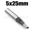 1 perforateur cuir ovale 4 à 5 mm pour ceintures – Couleur 5x25mm