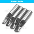 1 perforateur cuir ovale 4 à 5 mm pour ceintures – 6