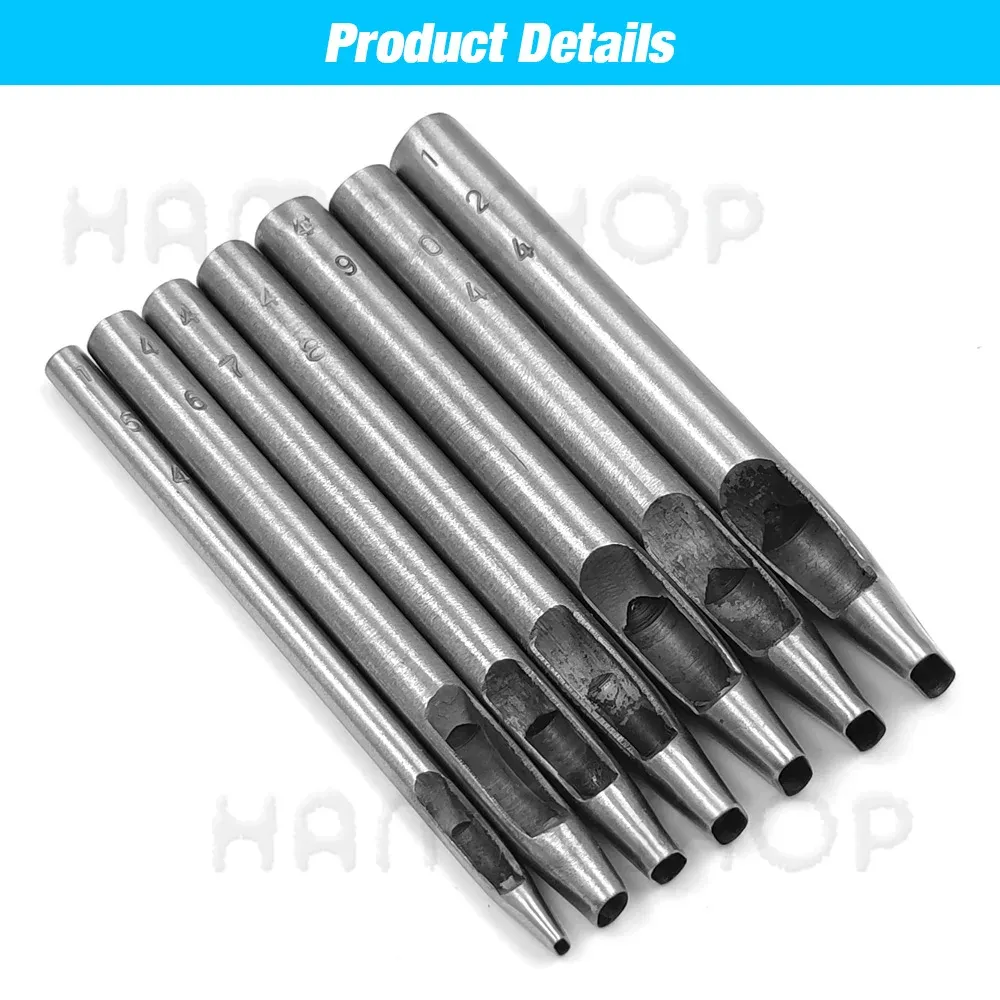 1 perforateur cuir ovale 4 à 5 mm pour ceintures