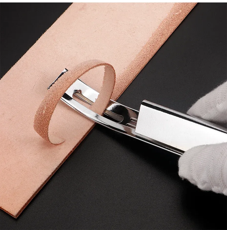 1 set biseauteurs métal pour amincir le cuir