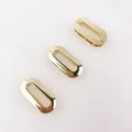 10 œillets ovales 18,5 à 25 mm pour sacs – Couleur OR CLAIR