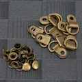 100 crochets et Drings laiton pour chaussures – 6