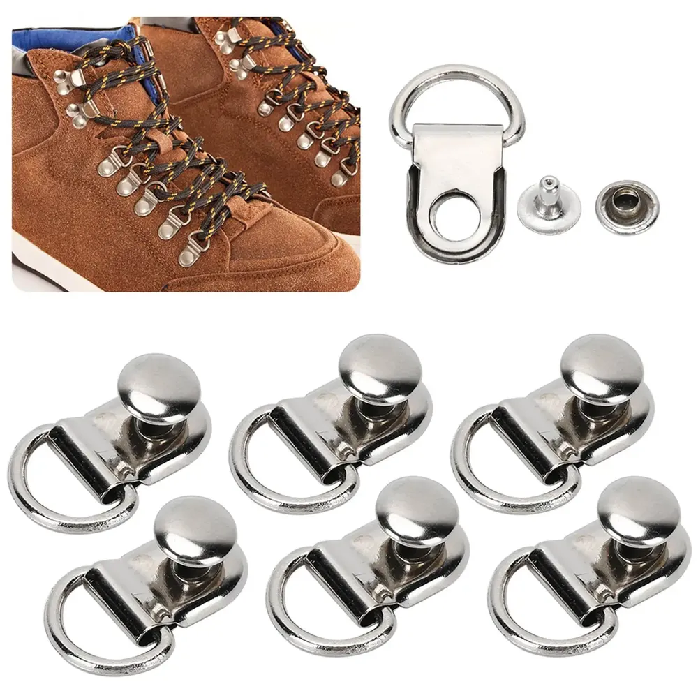 100 jeux œillets et crochets laiton pour chaussures