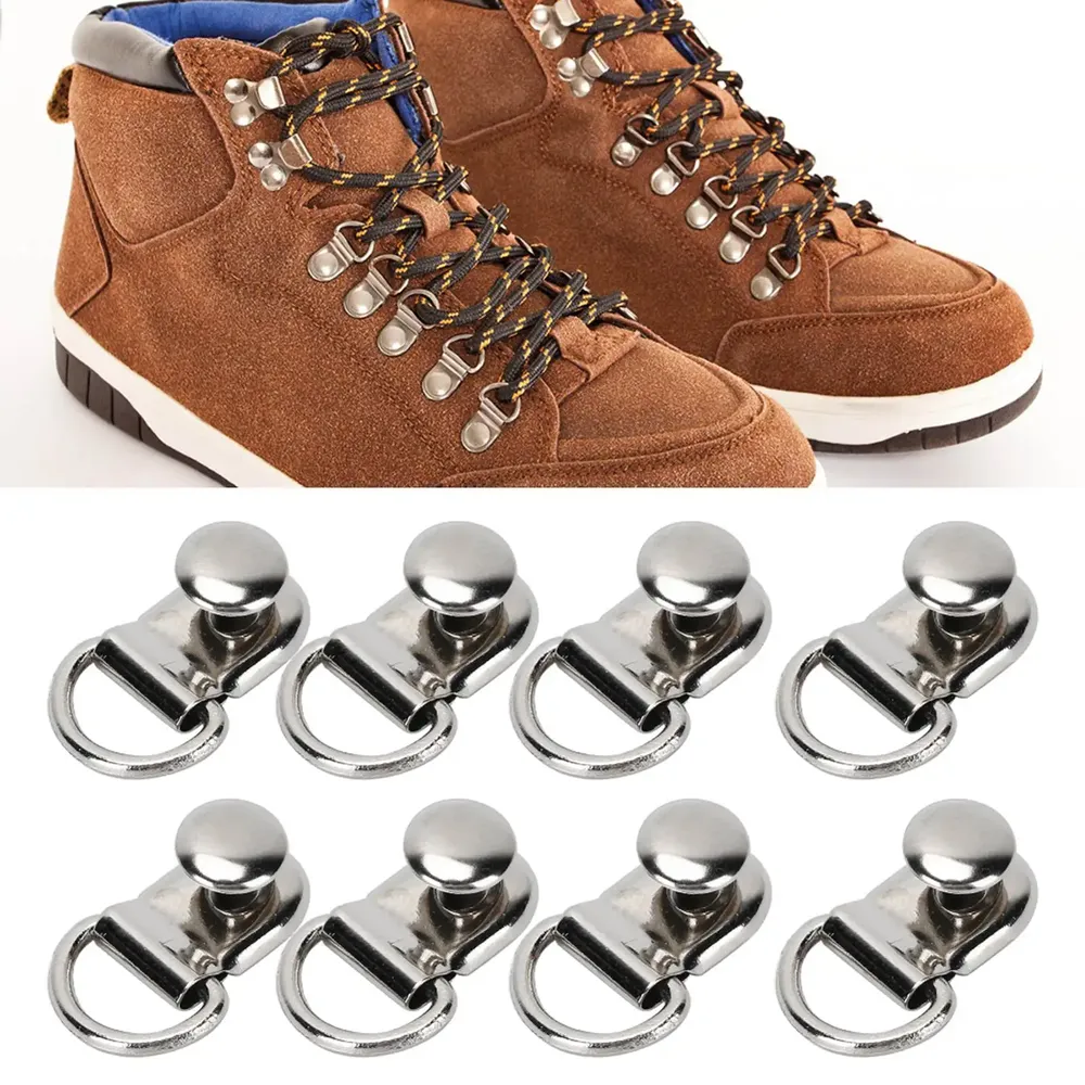 100 jeux œillets et crochets laiton pour chaussures