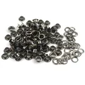 100 jeux œillets laiton 3,5 à 4 mm avec rondelle – 6