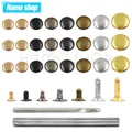100 jeux rivets simple corps 5 à 10 mm pour cuir – 1