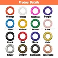 100 œillets métalliques 4 mm pour maroquinerie et accessoires – 2
