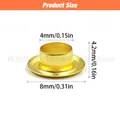 100 œillets métalliques 4 mm pour maroquinerie et accessoires – 3