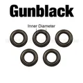 100 œillets métalliques 4 mm pour maroquinerie et accessoires – Couleur Gunblack