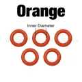 100 œillets métalliques 4 mm pour maroquinerie et accessoires – Couleur Orange