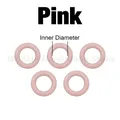 100 œillets métalliques 4 mm pour maroquinerie et accessoires – Couleur Pink