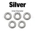 100 œillets métalliques 4 mm pour maroquinerie et accessoires – Couleur Silver