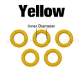100 œillets métalliques 4 mm pour maroquinerie et accessoires – Couleur Yellow
