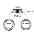 100 ou 200 jeux œillets 6 mm pour maroquinerie – 3