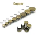 100 rivets 4 griffes 4 à 12 mm pour maroquinerie – 4
