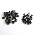 100 rivets métal 3 à 10 mm pour maroquinerie et accessoires – Couleur pistolet noir