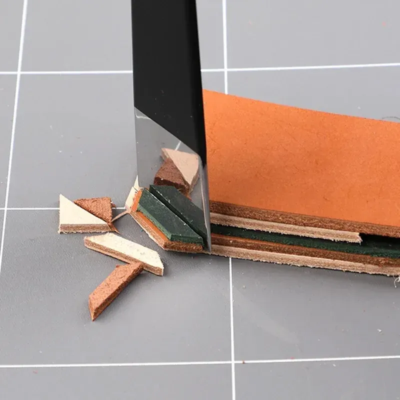 2 couteaux amincir le cuir pour artisanat