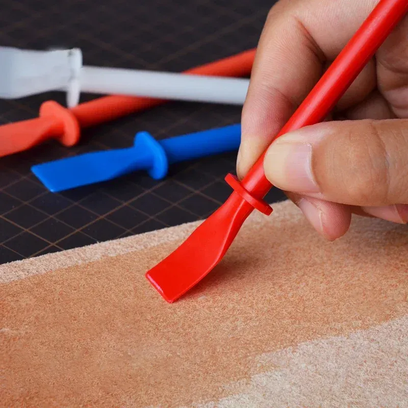 2 outils application colle pour maroquinerie