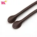 2 sangles cuir vache 40 à 60 cm pour sacs – Couleur Light Coffee