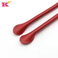 2 sangles cuir vache 40 à 60 cm pour sacs – Couleur Red
