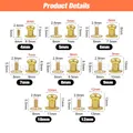 20 jeux rivets tête ronde pour maroquinerie – 2