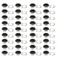 200 jeux œillets 6 mm pour maroquinerie – Couleur 6mmBlack