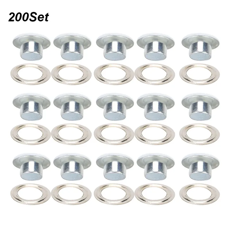 200 jeux œillets 6 mm pour maroquinerie