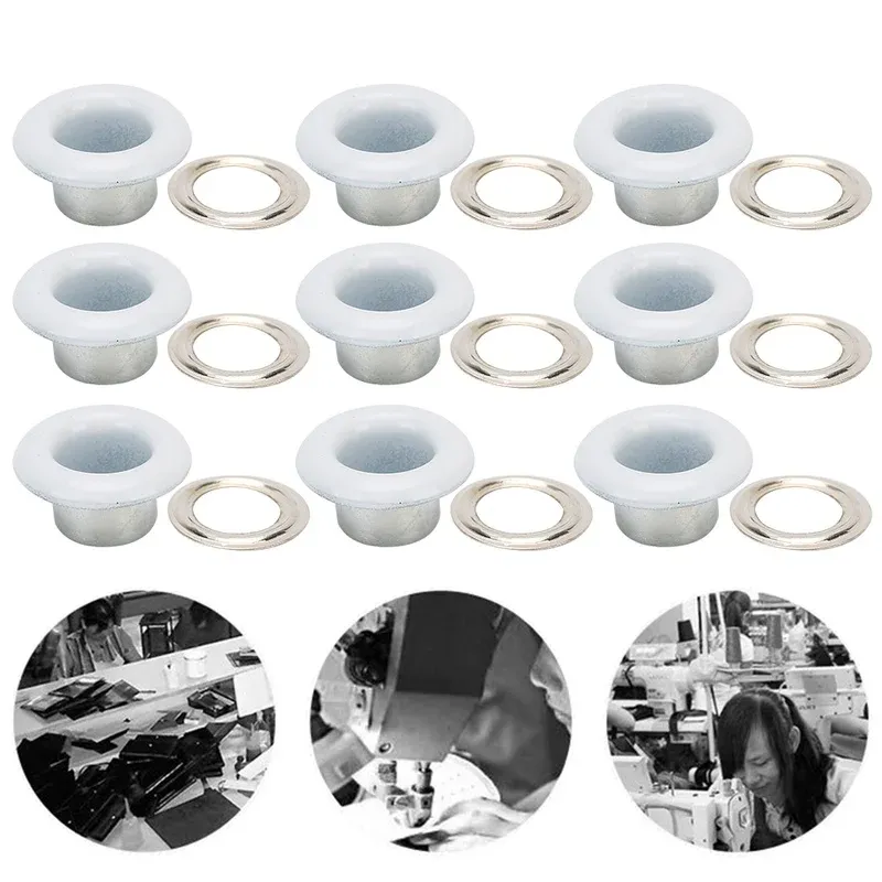 200 jeux œillets 6 mm pour maroquinerie