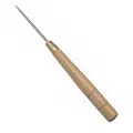 3 poinçons à manche bois pour artisanat cuir – 2