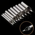 5 perforateurs ovales en acier pour cuir – 4