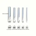 5 perforateurs ovales en acier pour cuir – Couleur 5pcs