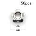 50 œillets floraux fer pour réparation cuir – 2