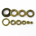 50 œillets métal 3,5 à 10 mm pour maroquinerie – Couleur Bronze