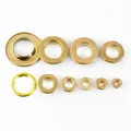 50 œillets métal 3,5 à 10 mm pour maroquinerie – Couleur LightGold