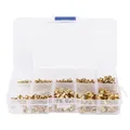 650 rivets creux laiton M0,9 à M5 pour reliure – 5