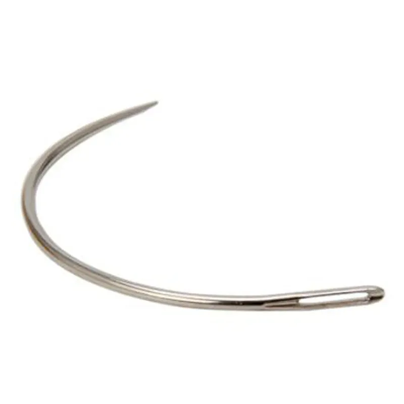 Aiguilles couture cuir courbées 4 pièces pour réparation