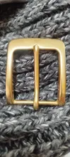 Avis clients – Boucle ceinture laiton 40 mm ardillon sculpté pur
