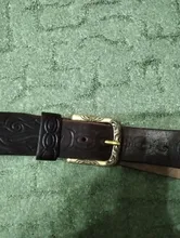 Avis clients – Boucle ceinture métal 40 mm ardillon gaufré bronze antique